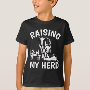 Mein Herdenbauer Mom Kuh Kälber Liebhaber Mutterta T-Shirt