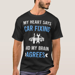Mein Herz Auto Reparatur T-Shirt