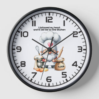 Mein Herz brachte mich zur Küche Uhr