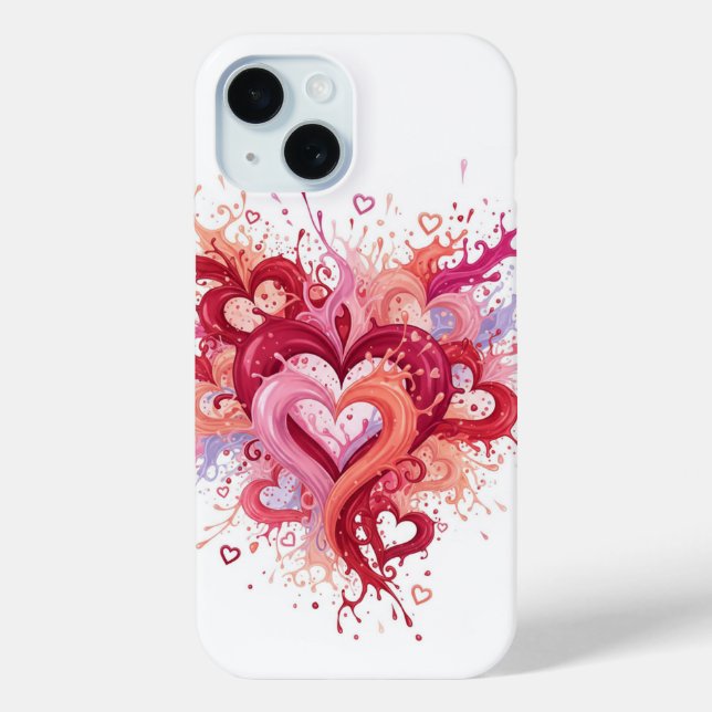 Mein Herz  Case-Mate iPhone Hülle (Rückseite)