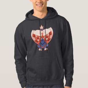 Mein Herz finden: Herzförmige Sperre Hoodie