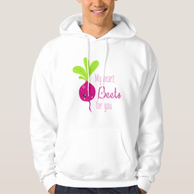 Mein Herz für dich Hoodie (Vorderseite)