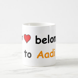 Mein Herz gehört Aadi Tasse