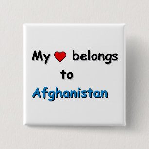 Mein Herz gehört Afghanistan Button