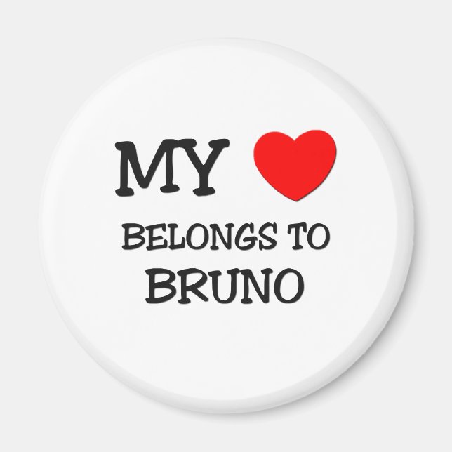 Mein Herz gehört Bruno Magnet (Vorne)