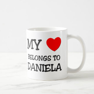 Mein Herz gehört DANIELA Tasse