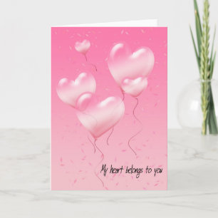 Mein Herz gehört dir Karte