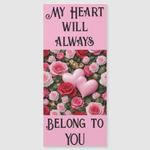 Mein Herz gehört dir. Magnetkarte