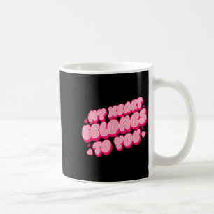 Mein Herz gehört dir süßer romantischer Valentinst Kaffeetasse