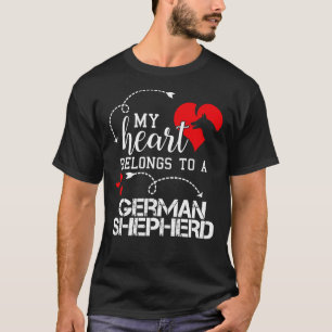 Mein Herz gehört einem deutschen Hirten T-Shirt