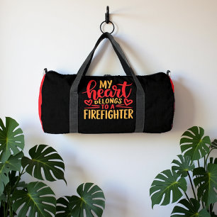 Mein Herz gehört einem Feuerwehrmann Duffle Bag