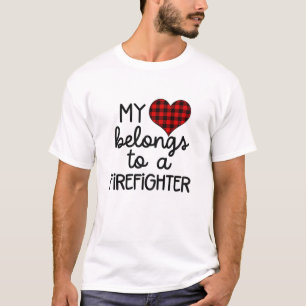 Mein Herz gehört einem Feuerwehrmann für Feuerwe T-Shirt