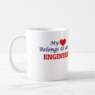 Mein Herz gehört einem Ingenieur Tasse
