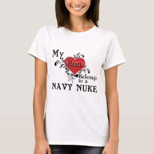 Mein Herz gehört einem Marine-Kernwaffe T-Shirt