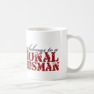 Mein Herz gehört einem Nationalen Wächter Kaffeetasse