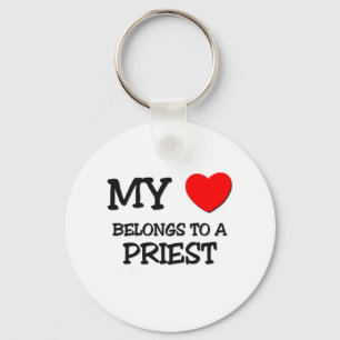 Mein Herz gehört einem PRIESTEN Schlüsselanhänger