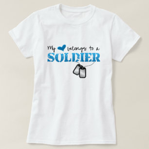Mein Herz gehört einem Soldaten T-Shirt