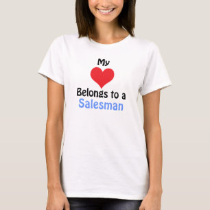 Mein Herz gehört einem Verkäufer T-Shirt