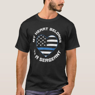 Mein Herz gehört einer sergetischen Ehefrau USA Fl T-Shirt