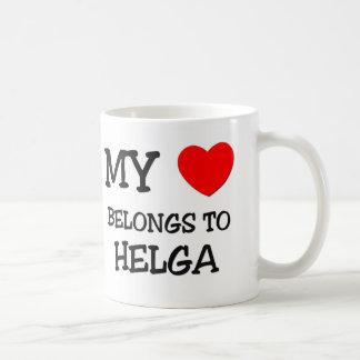 Mein Herz gehört HELGA Kaffeetasse