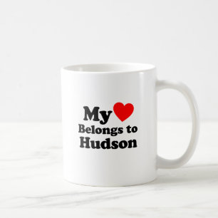 Mein Herz gehört Hudson Tasse