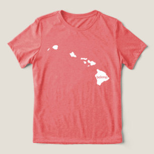 Mein Herz gehört in Hawaii, Staatsstolz Tri-Blend Shirt