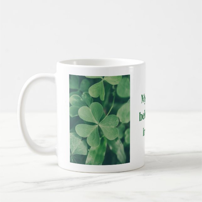 Mein Herz gehört Irland. Kaffeetasse (Links)