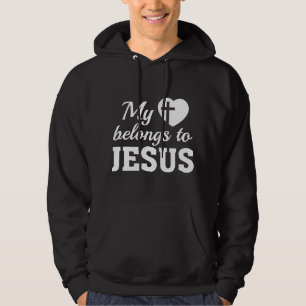 Mein Herz gehört Jesus Hoodie