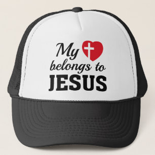 Mein Herz gehört Jesus Truckerkappe