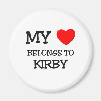Mein Herz gehört Kirby Magnet