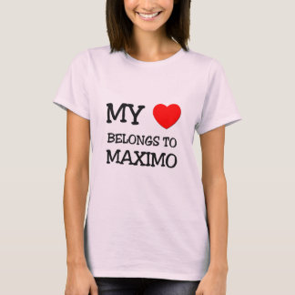Mein Herz gehört Maximo T-Shirt