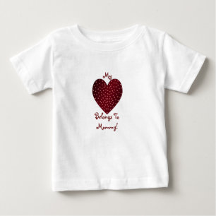 Mein Herz gehört Mommy! Baby Longsleeve Tshirt