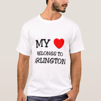 Mein Herz gehört nach ARLINGTON T-Shirt
