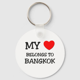 Mein Herz gehört nach BANGKOK Schlüsselanhänger