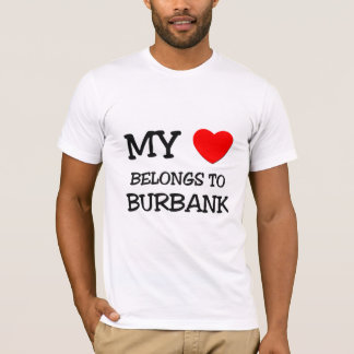 Mein Herz gehört nach BURBANK T-Shirt