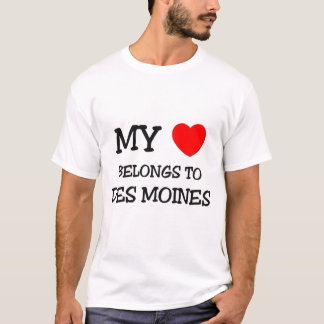 Mein Herz gehört nach DES MOINES T-Shirt