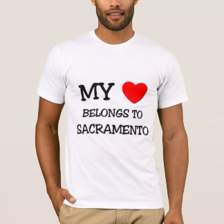 Mein Herz gehört nach SACRAMENTO T-Shirt