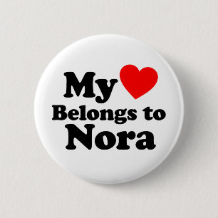 Mein Herz gehört Nora Button