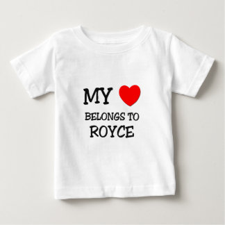 Mein Herz gehört Royce Baby T-shirt