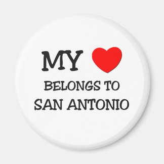 Mein Herz gehört SAN ANTONIO Magnet