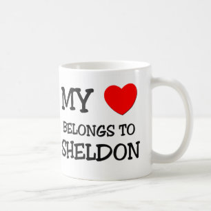 Mein Herz gehört Sheldon Kaffeetasse