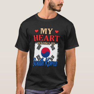 Mein Herz gehört Südkorea an T-Shirt