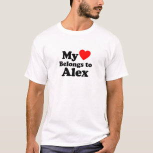 Mein Herz gehört zu Alex T-Shirt
