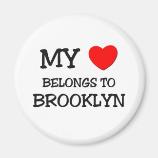 Mein Herz gehört zu BROOKLYN Magnet