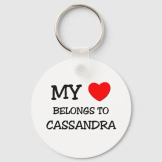 Mein Herz gehört zu CASSANDRA Schlüsselanhänger