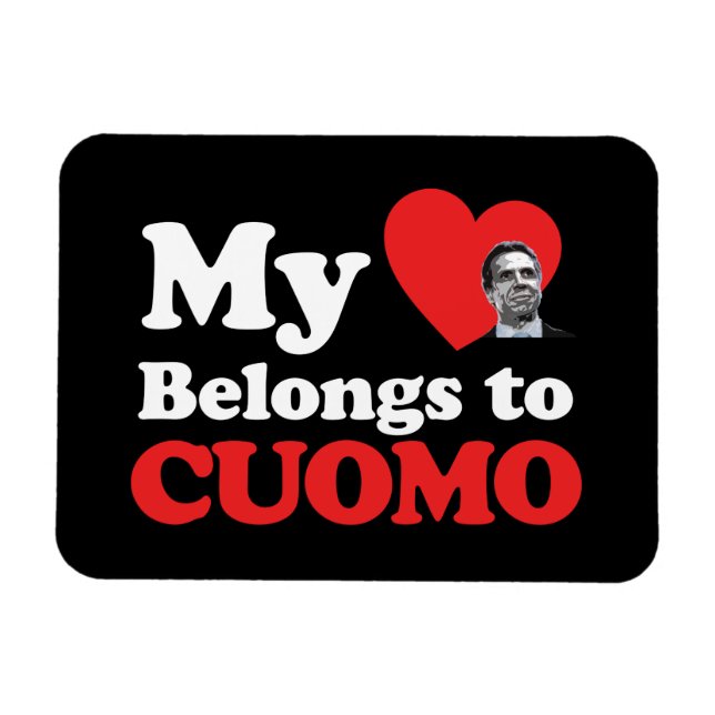 Mein Herz gehört zu Cuomo Magnet (Horizontal)