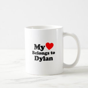 Mein Herz gehört zu Dylan Kaffeetasse