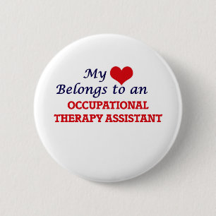Mein Herz gehört zu einer Berufstherapie-Hilfe Button