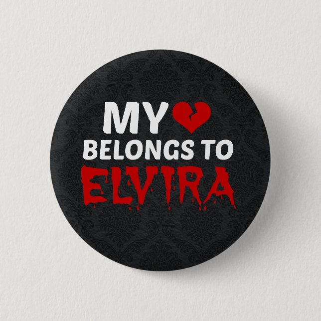 Mein Herz gehört zu Elvira Button (Vorderseite)