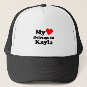 Mein Herz gehört zu Kayla Truckerkappe
